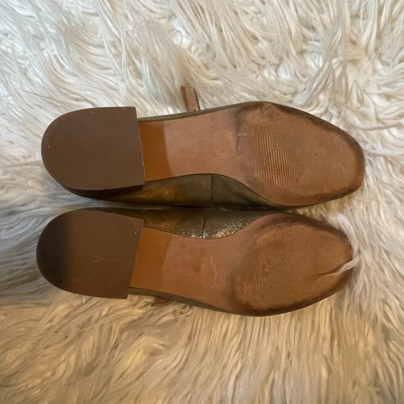 Madewell Metallic Mary Janes - Picture 4 of 8